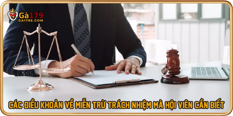 Các điều khoản về miễn trừ trách nhiệm mà hội viên cần biết