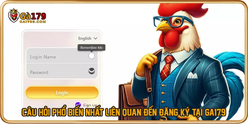 Câu hỏi phổ biến nhất liên quan đến đăng ký tại GA179