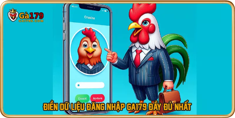 Điền dữ liệu đăng nhập GA179 đầy đủ nhất