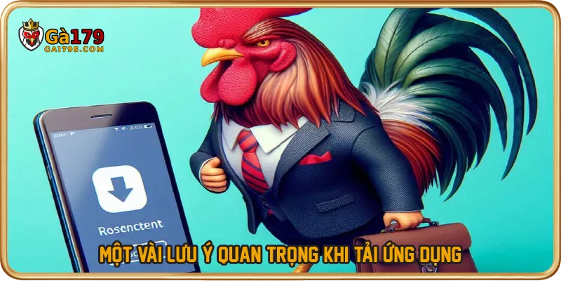 Một vài lưu ý quan trọng khi tải ứng dụng