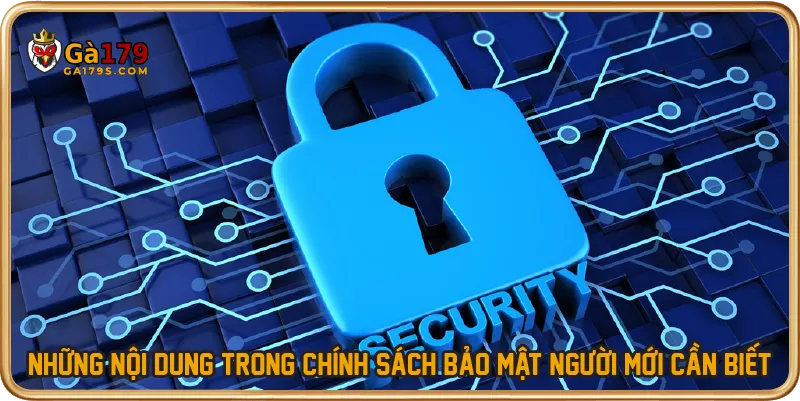 Những nội dung trong chính sách bảo mật người mới cần biết